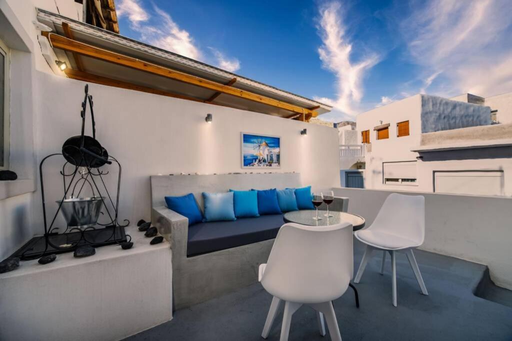 Villa Brouzos- Maisonette With Sea & Mountain View Emporio  Exterior foto